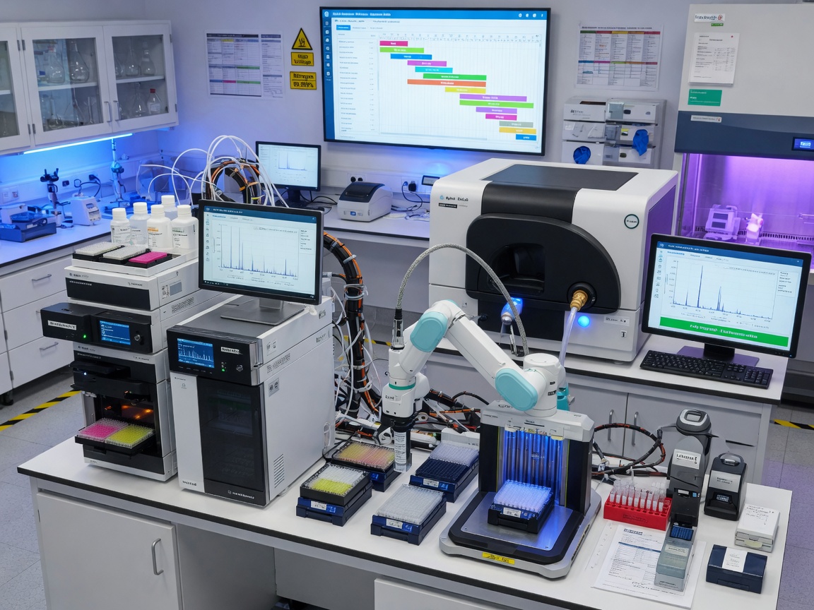 Whole laboratory orchestration and integration