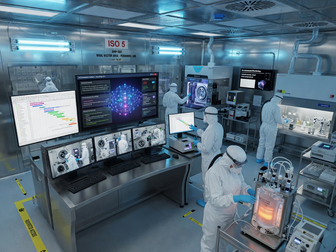 Robotic laboratory equipment monitored by predictive maintenance AI