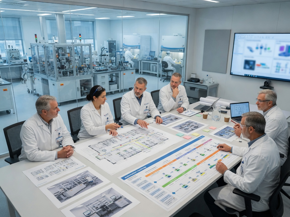 Pilot automation proof of concept in laboratory